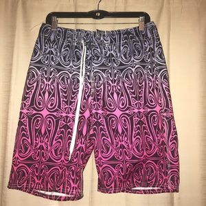 Beach Rays 30 Retro Swim Trunk Shorts